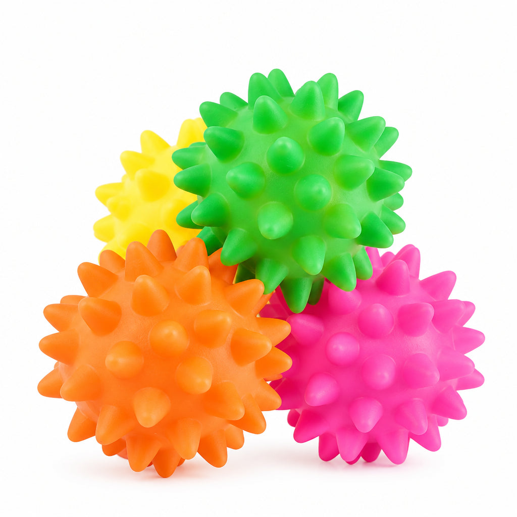 Rubber Squeaky Dog Ball Toys for Small Dogs
