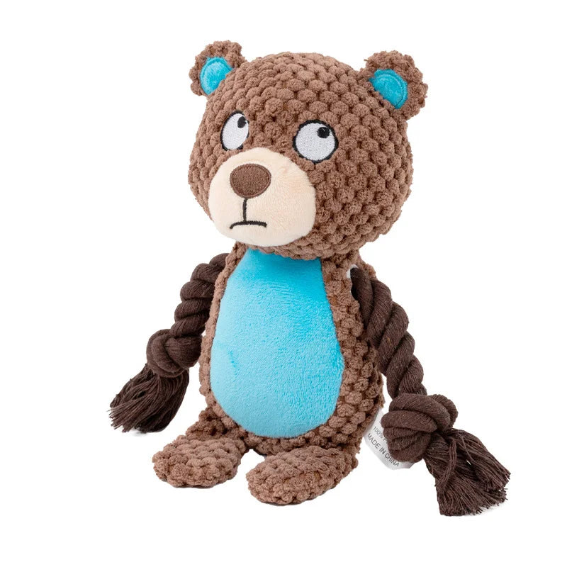 Bear Plush Squeak Toy