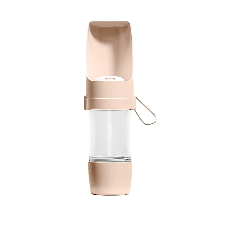 Travel Water Bottle with Food Container