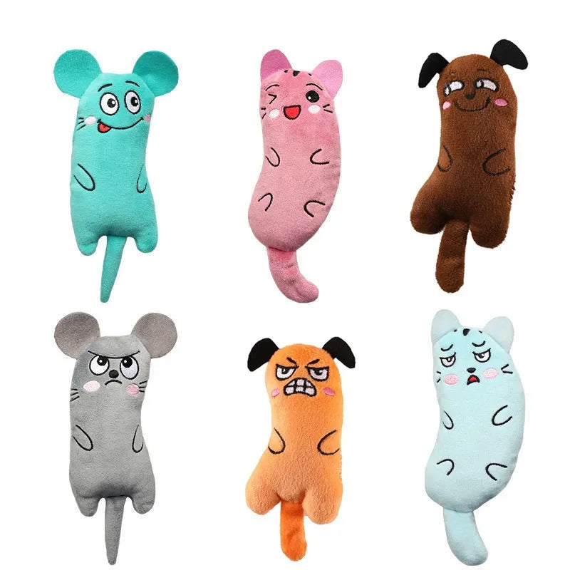 Plush Squeaky Cat Toy