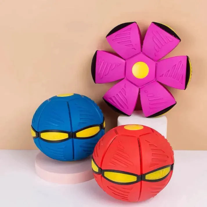 Foldable Soft Dog Frisbee – Pop-Up Fetch Toy