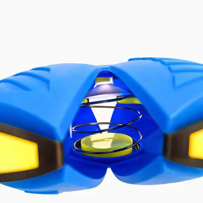 Foldable Soft Dog Frisbee – Pop-Up Fetch Toy