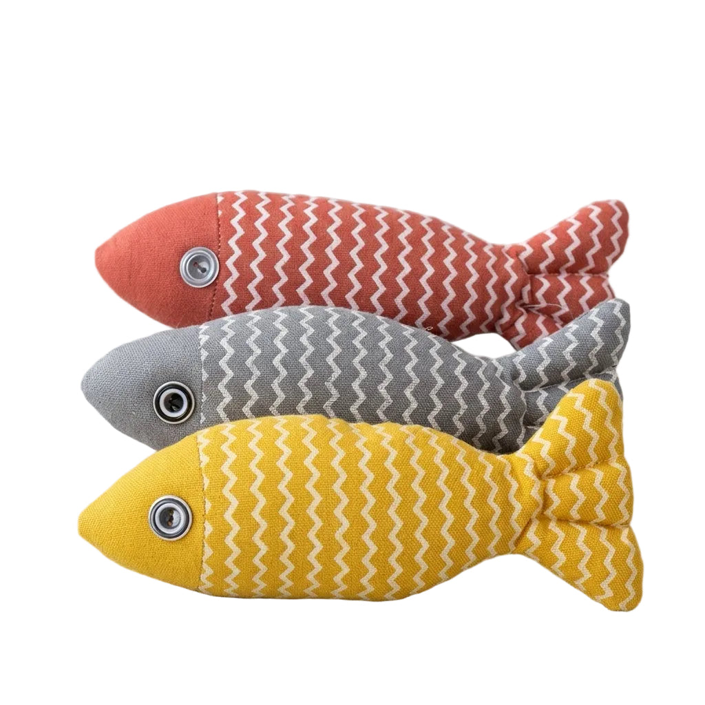 Stimulation Fish Kicker Toy for Cats