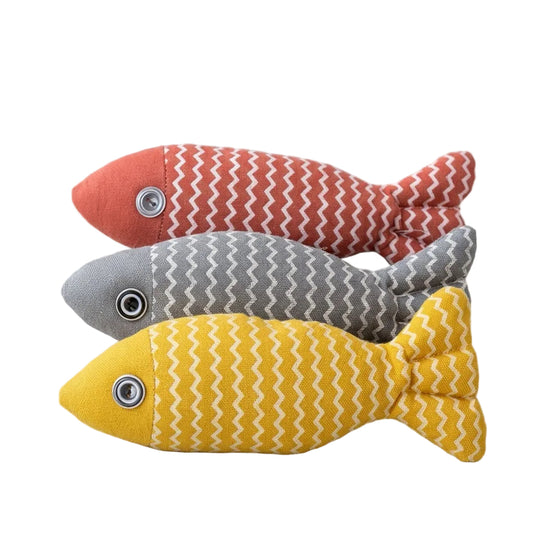 Stimulation Fish Kicker Toy for Cats