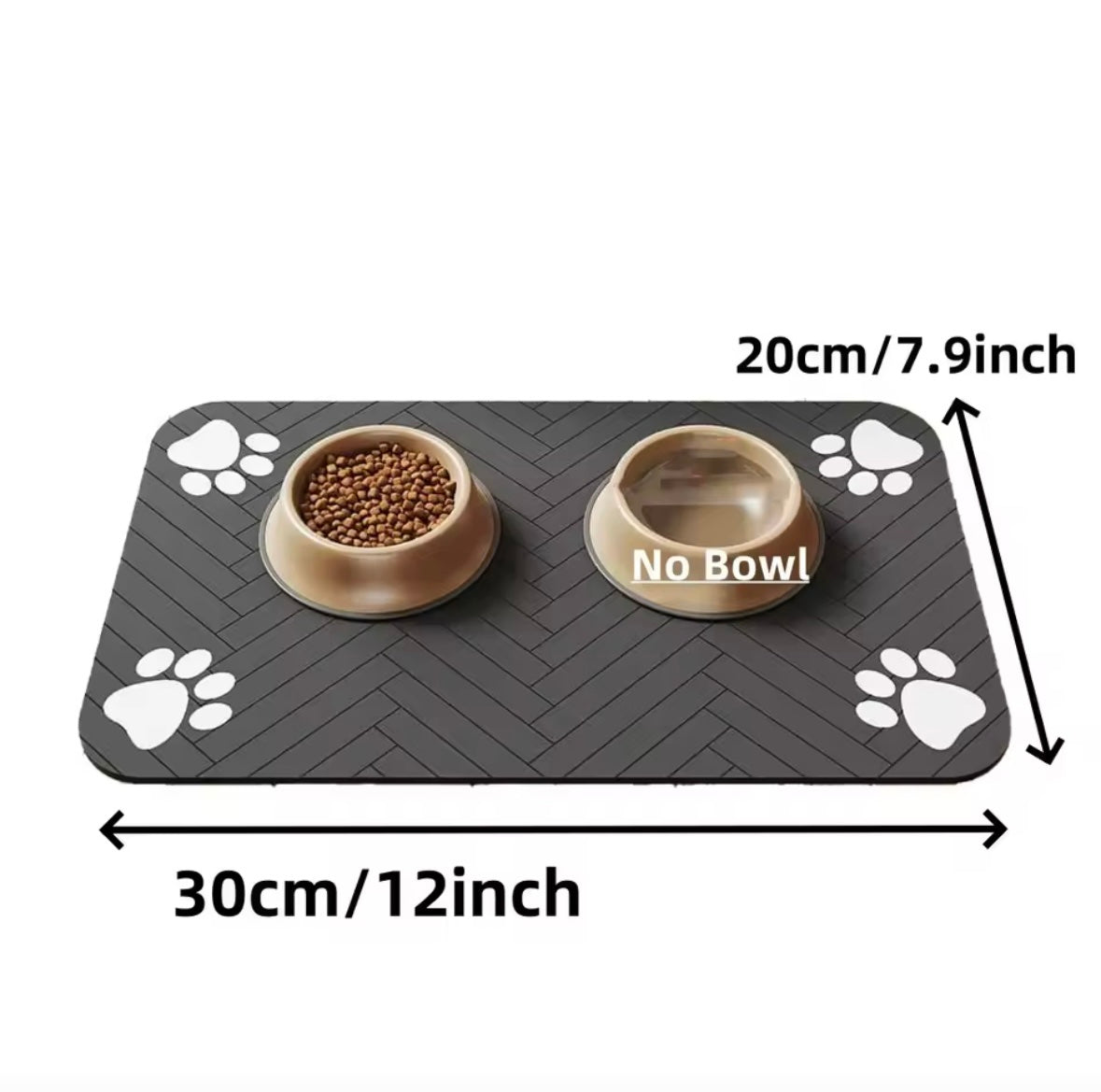 Pet Feeding Mat-Absorbent