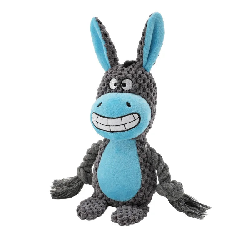 Donkey Plush Squeak Toy