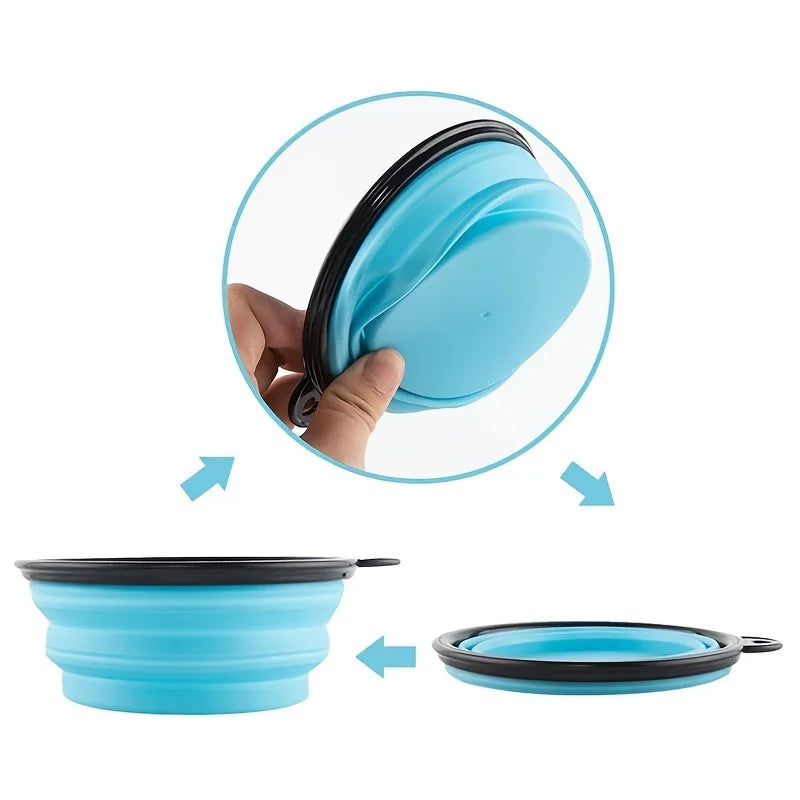 Collapsible Travel Bowl for Dogs & Cats