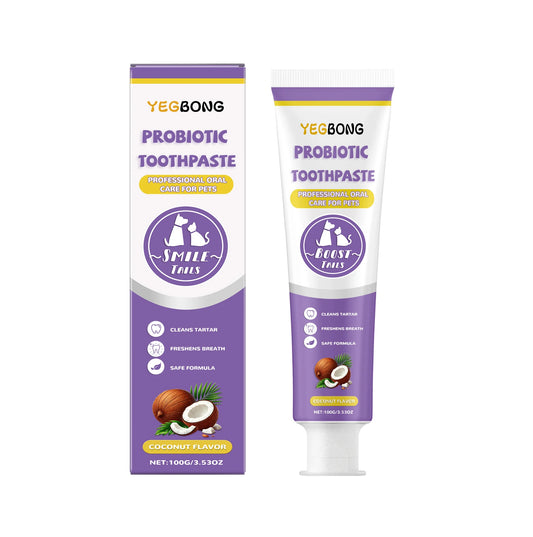 Probiotic Toothpaste for Dogs & Cats