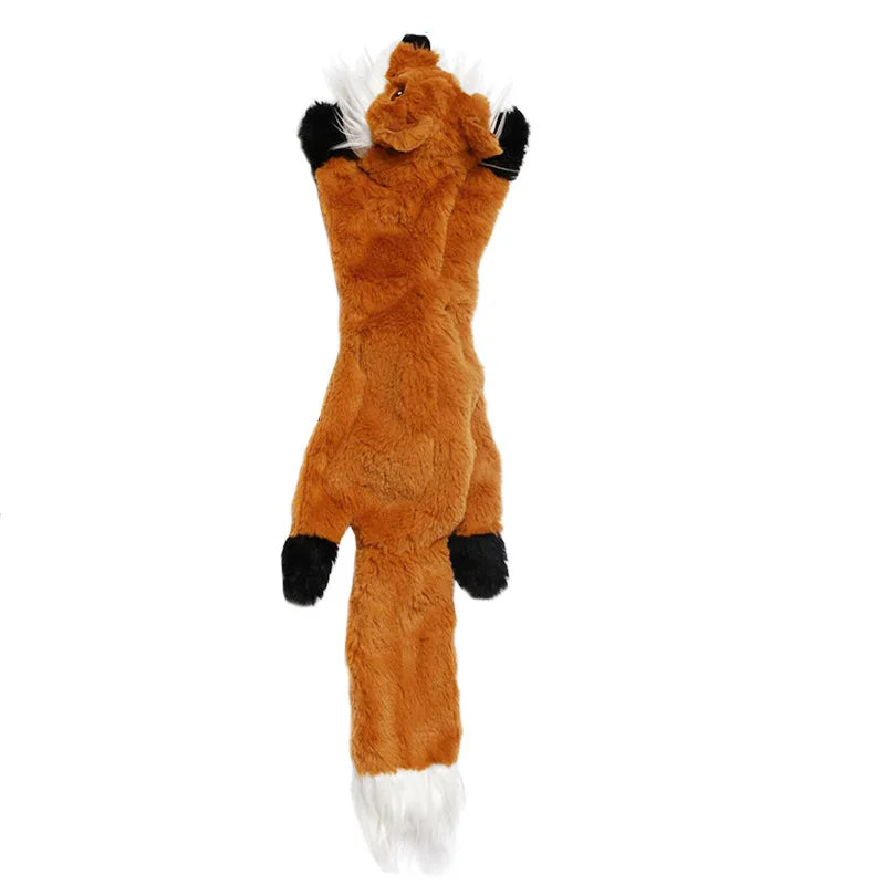 Plush Animal Chew Toy for Dogs & Cats