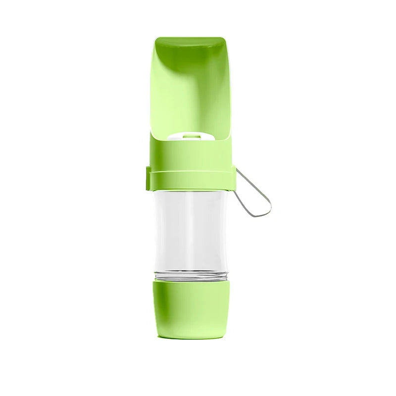 Travel Water Bottle with Food Container