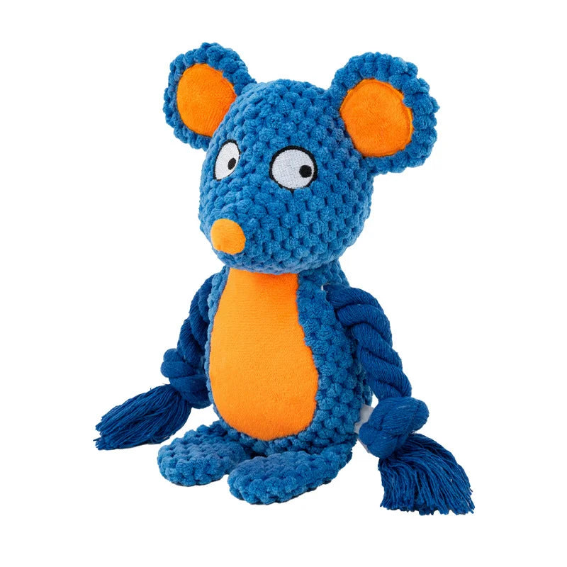 Rat Plush Squeak Toy