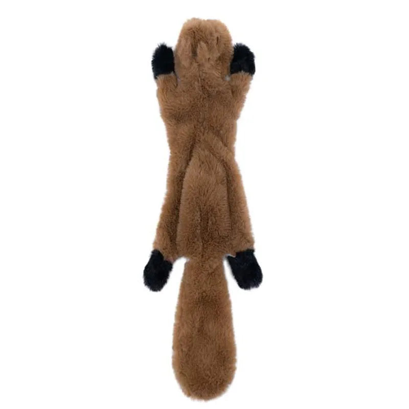 Plush Animal Chew Toy for Dogs & Cats