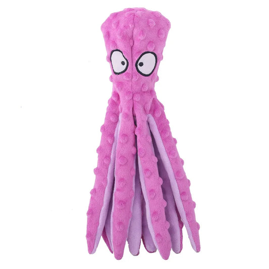 Plush Animal Chew Toy for Dogs & Cats