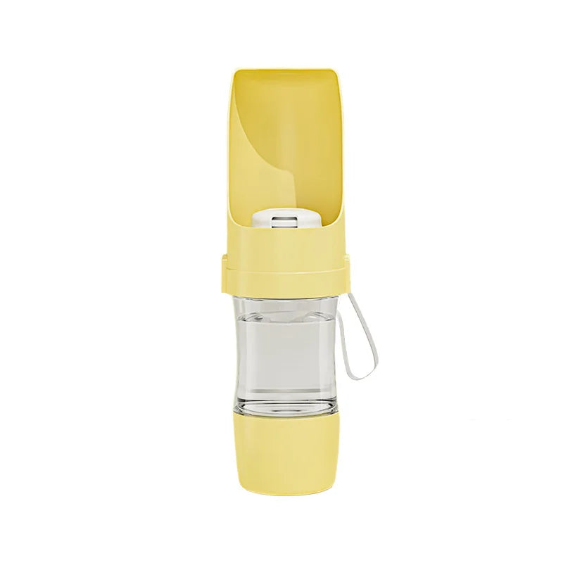Travel Water Bottle with Food Container