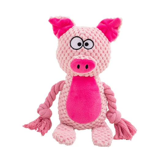 Pig Plush Squeak Toy