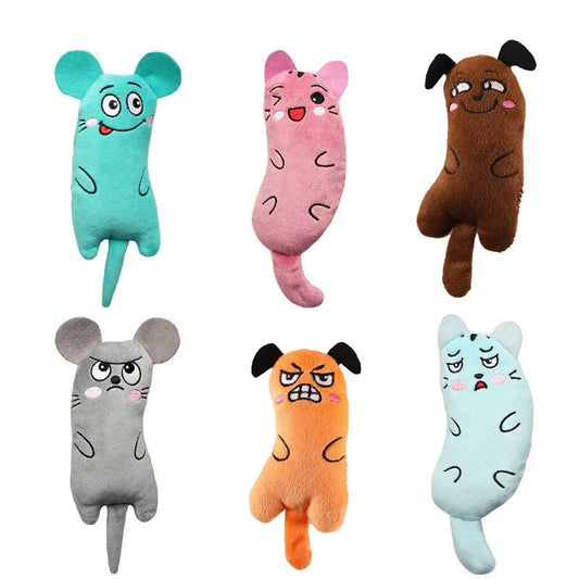 Plush Squeaky Cat Toy