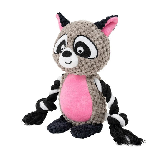 Racoon Plush Squeak Toy