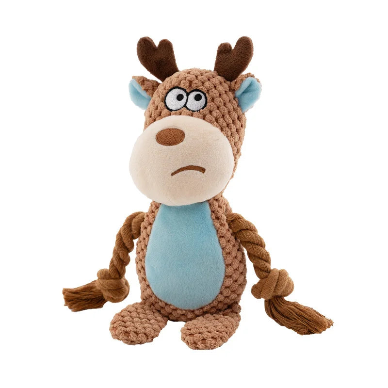 Deer Plush Squeak Toy
