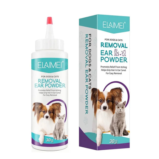 Pet Ear Cleaning Powder For Dogs & Cats