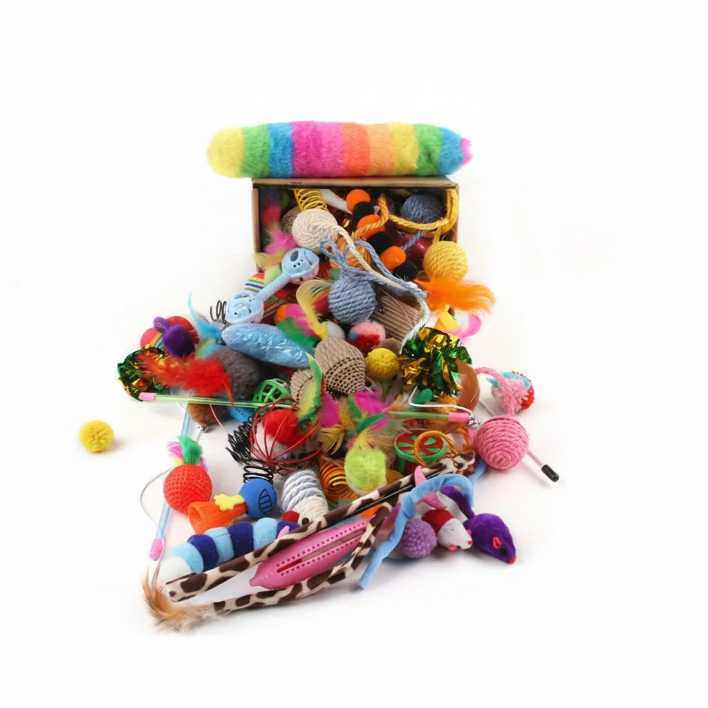 Combination Cat Toys Mixed Pack. (28pcs)